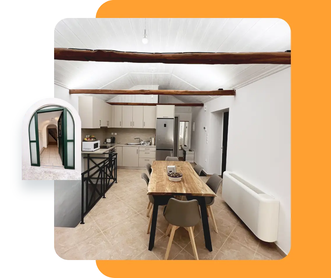 Harmony of Past and Present: Our Lovingly Renovated Leonidio Greece house rental