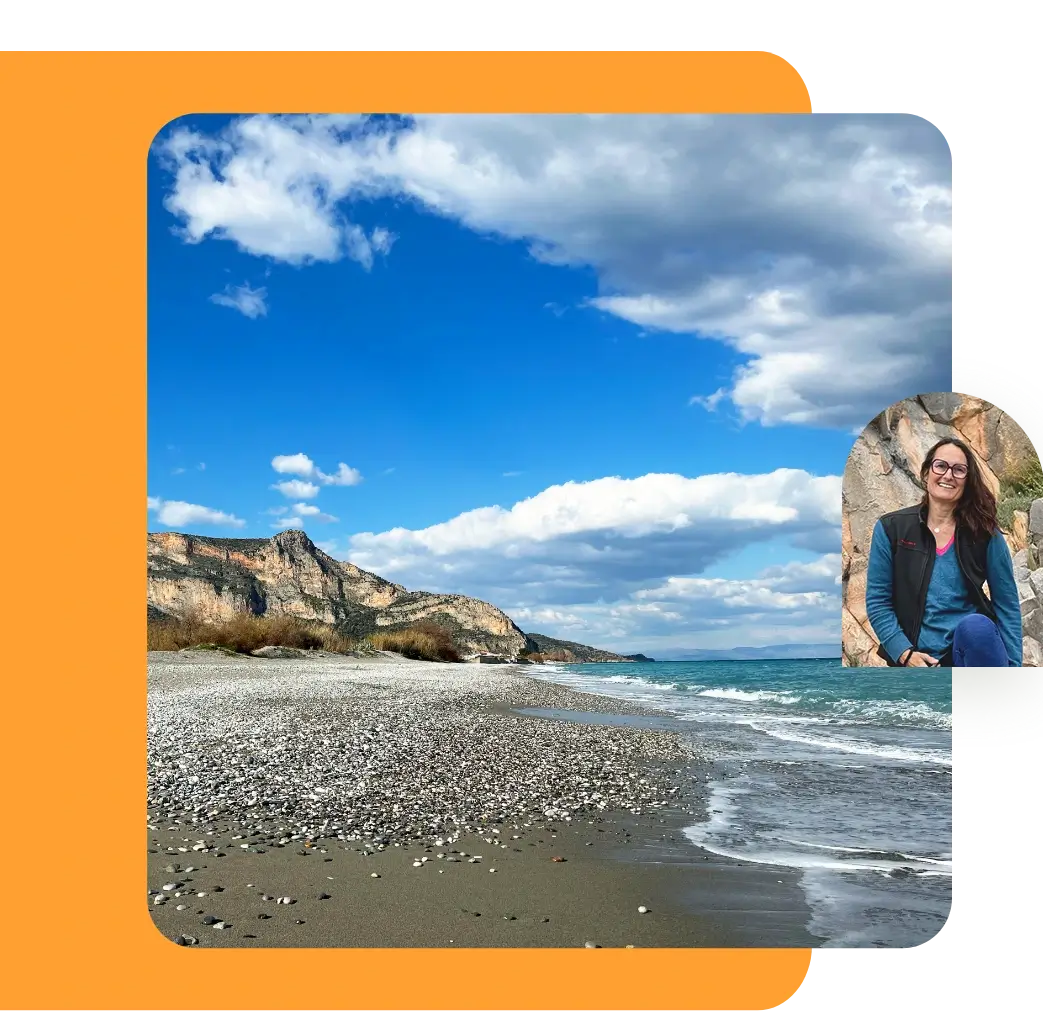 Swiss Nature Retreat in Leonidio with Ines Thoms. More than just your host, I’m a nature lover, mountain leader, holistic therapist